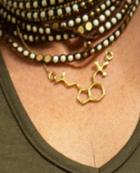 Element Molecule Pendant - Brass