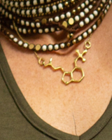 ELEMENT MOLECULE PENDANT - BRASS