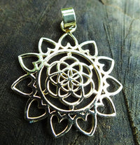 SEED OF LOVE PENDANT - BRASS