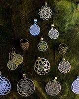 SEED OF LOVE PENDANT - BRASS
