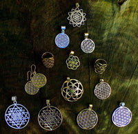 SEED OF LOVE PENDANT - BRASS