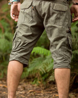 TRADIE SHORTS - OLIVE