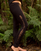 BOHEMIAN LEGGINGS - BLACK