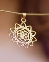 SEED OF LOVE PENDANT - BRASS