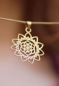 SEED OF LOVE PENDANT - BRASS