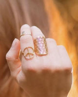 RING OF PEACE - BRASS