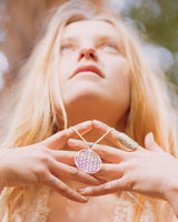FLOWER OF LIFE SACRED GEOMETRY PENDANT - SILVER