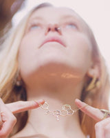 HOFFMAN MOLECULE PENDANT - BRASS