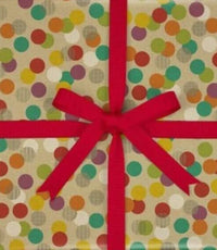 Emballage cadeau, carte, ruban et sac cadeau