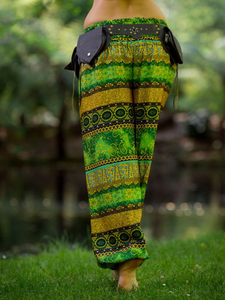 YOGA SAVASANA PANTS - LEMON LIME