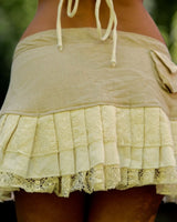 BURLESQUE LAYER SKIRT - CREAMY WHITE
